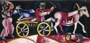 El tratante de ganado contemporáneo Marc Chagall Pinturas al óleo